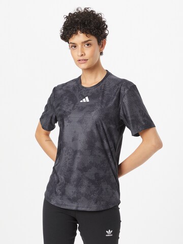 ADIDAS PERFORMANCE Functioneel shirt 'Paris' in Grijs: voorkant