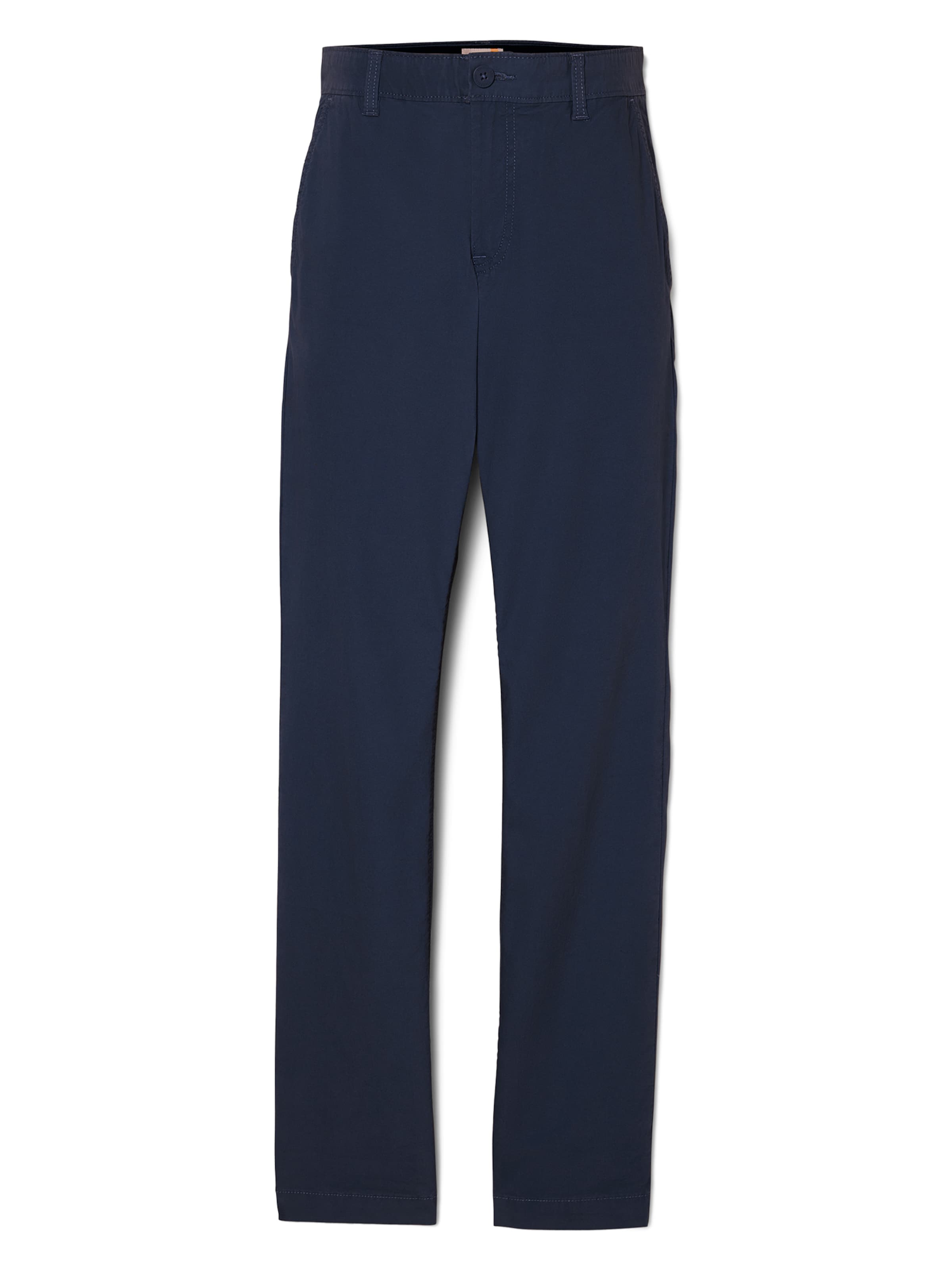 TIMBERLAND Slimfit Lærredsbukser i blå: forside