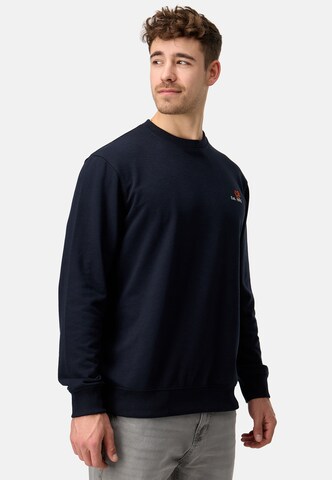 INDICODE JEANS Sweatshirt 'Julius' in Blue