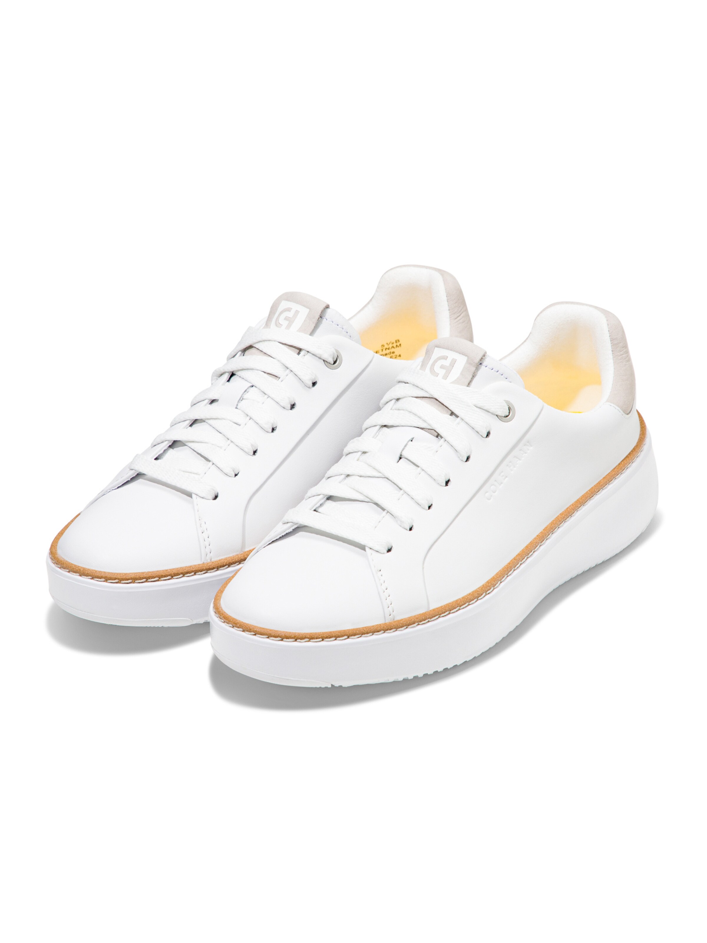 Cole Haan Sneakers laag 'Grandpro Topsin' in Wit: voorkant