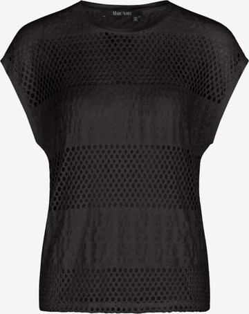 MARC AUREL Shirt in Black: front