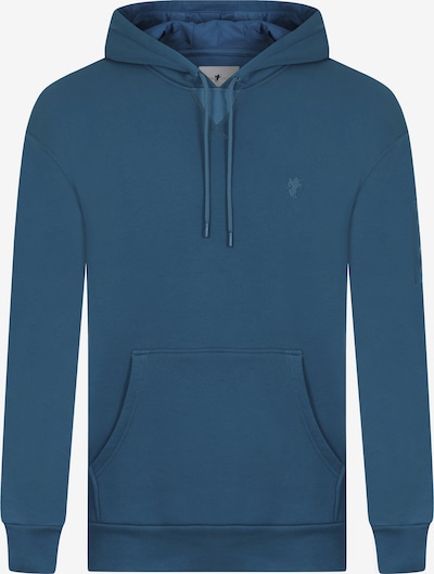 DENIM CULTURE Sweatshirt 'SAORO' in de kleur Cyaan blauw / Petrol, Productweergave