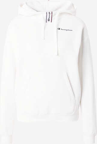 Champion Authentic Athletic ApparelSweater majica - bijela boja: prednji dio