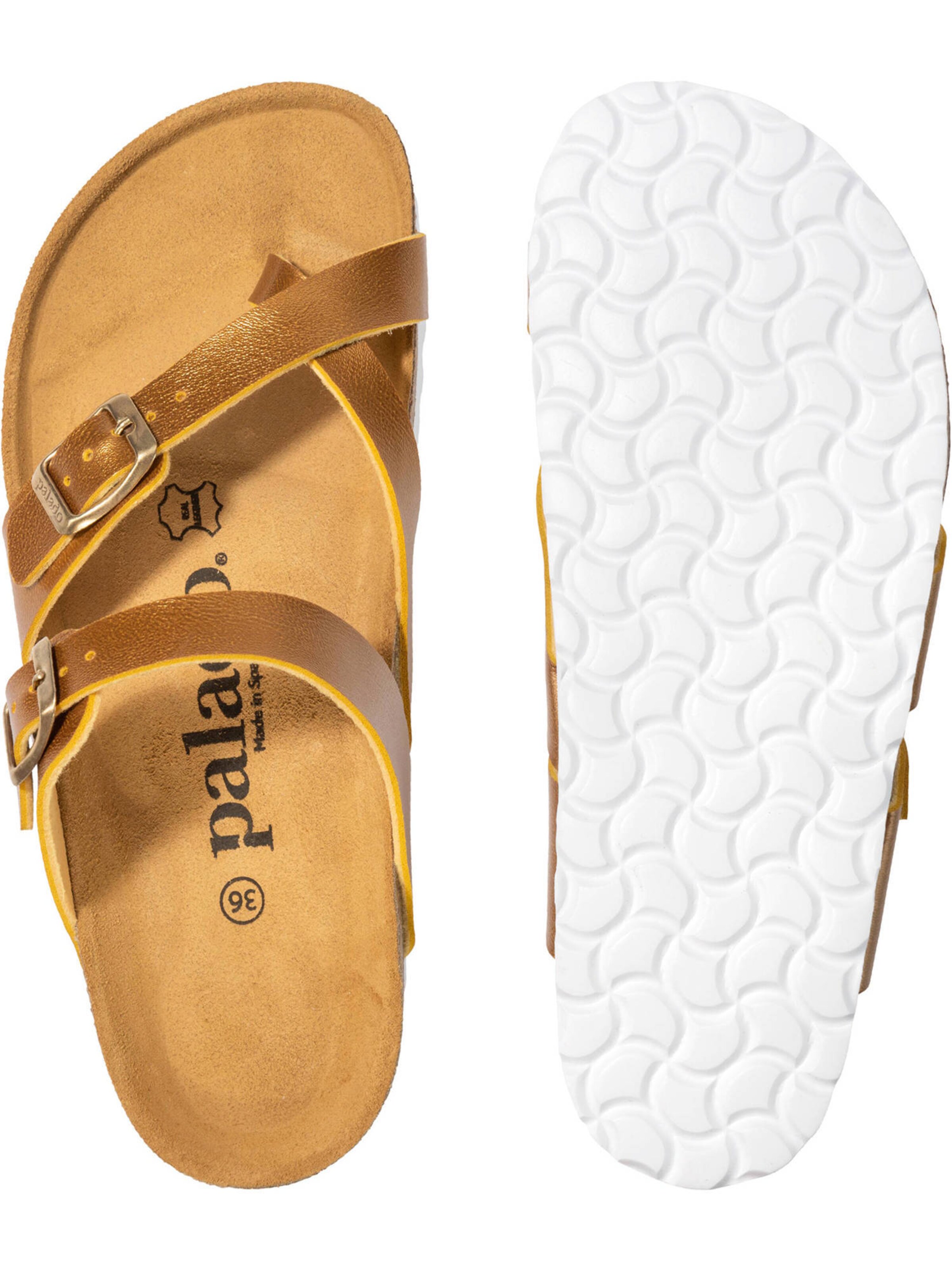 Palado Teenslipper 'Cres' in Geel