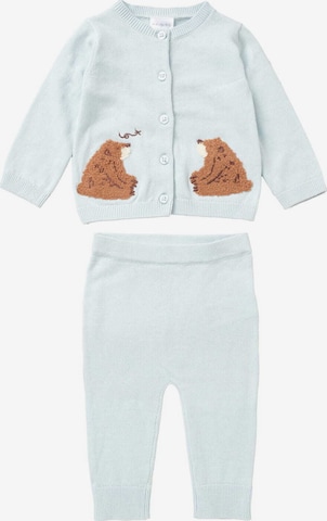 Rock a Bye Baby Boutique Set ' Bär ' in Blau: Vorderseite