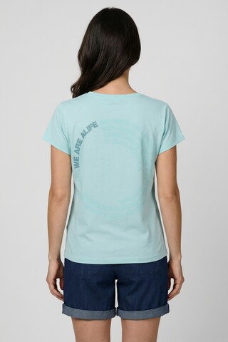 alife & kickin Shirt 'SofiaAK P' in Blauw: voorkant