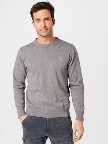 Pull-over GANT en gris : devant