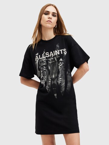 AllSaints - Vestido 'RIPROAR' en negro: frente