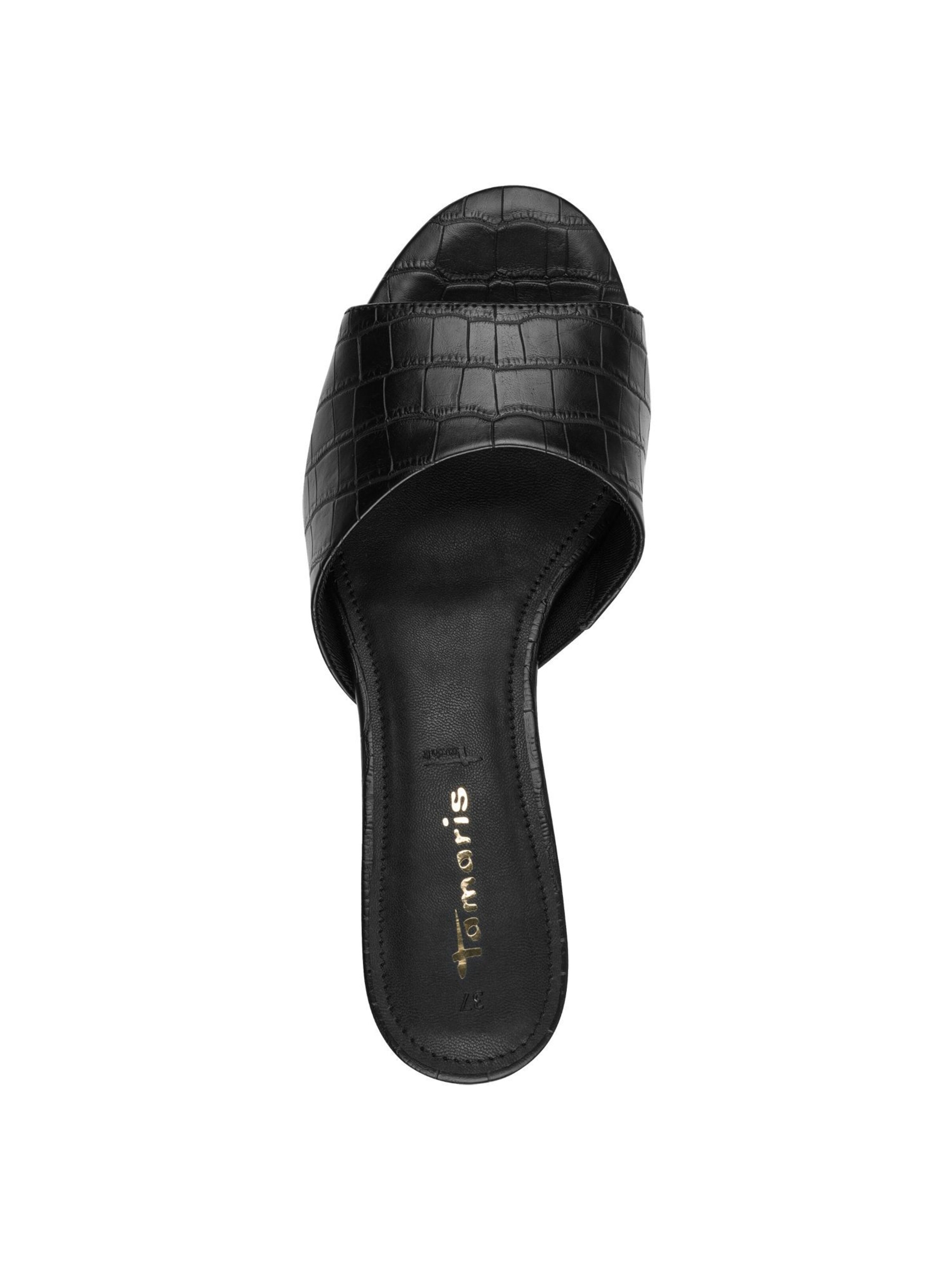 Mule Tamaris en noir
