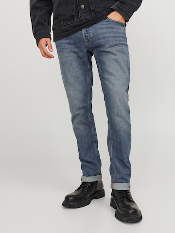 JACK & JONES Slimfit Jeansy 'Glen Cole' w kolorze niebieski: przód