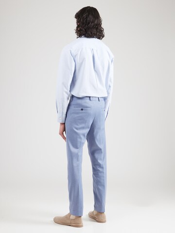 Coupe slim Pantalon à plis 'SLHAITOR' SELECTED HOMME en bleu