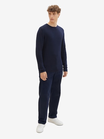 TOM TAILOR DENIM Pullover in Blau