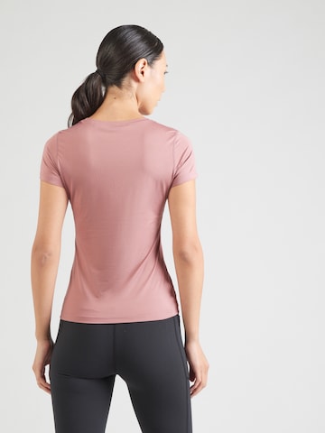 4F Функционална тениска в розово: отзад