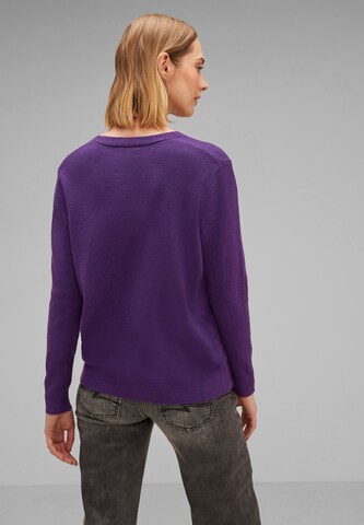 STREET ONE Pullover in Lila