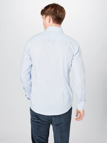 ETON Slim fit Overhemd in Blauw