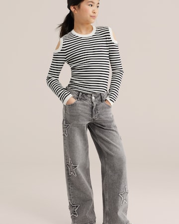 WE Fashion Свитер в Черный