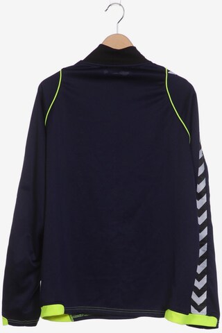 Hummel Sweatshirt & Zip-Up Hoodie in XL in Blue