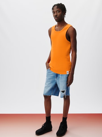 ABOUT YOU x Kingsley Coman Shirt 'Finn' in Orange