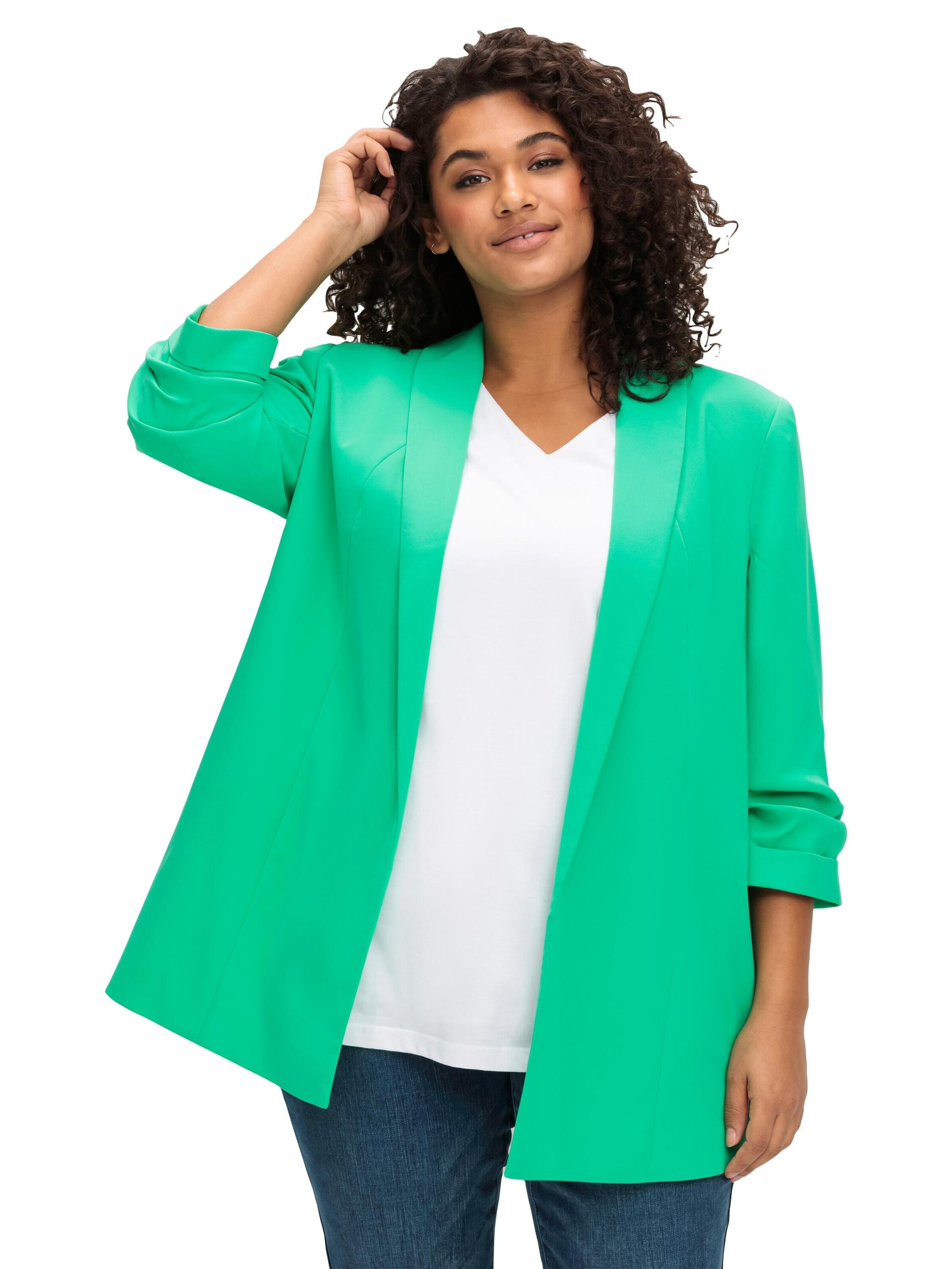 SHEEGO Blazer i grøn: forside