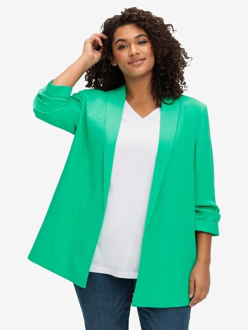 Blazer SHEEGO en vert : devant