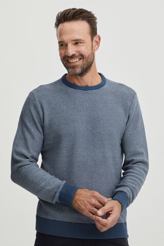 Pull-over 'Fqleon' FQ1924 en bleu : devant