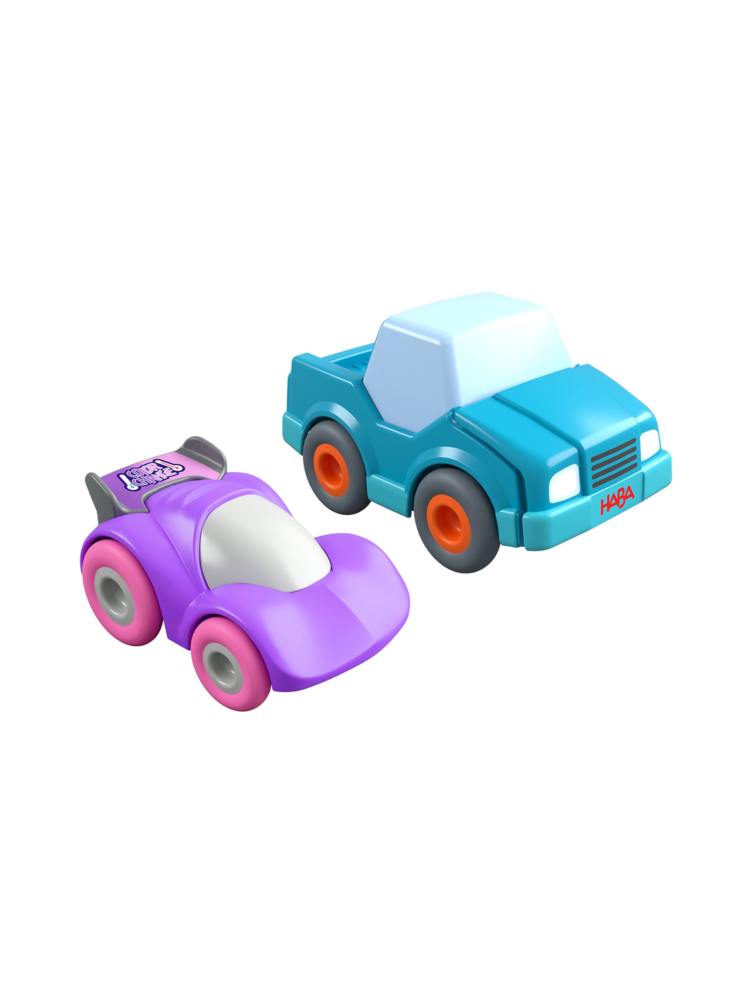 HABA Spielzeug-Auto ' Cars Duo Farbwechsel & Crash Pick-up ' in One Size in mischfarben, Produktansicht