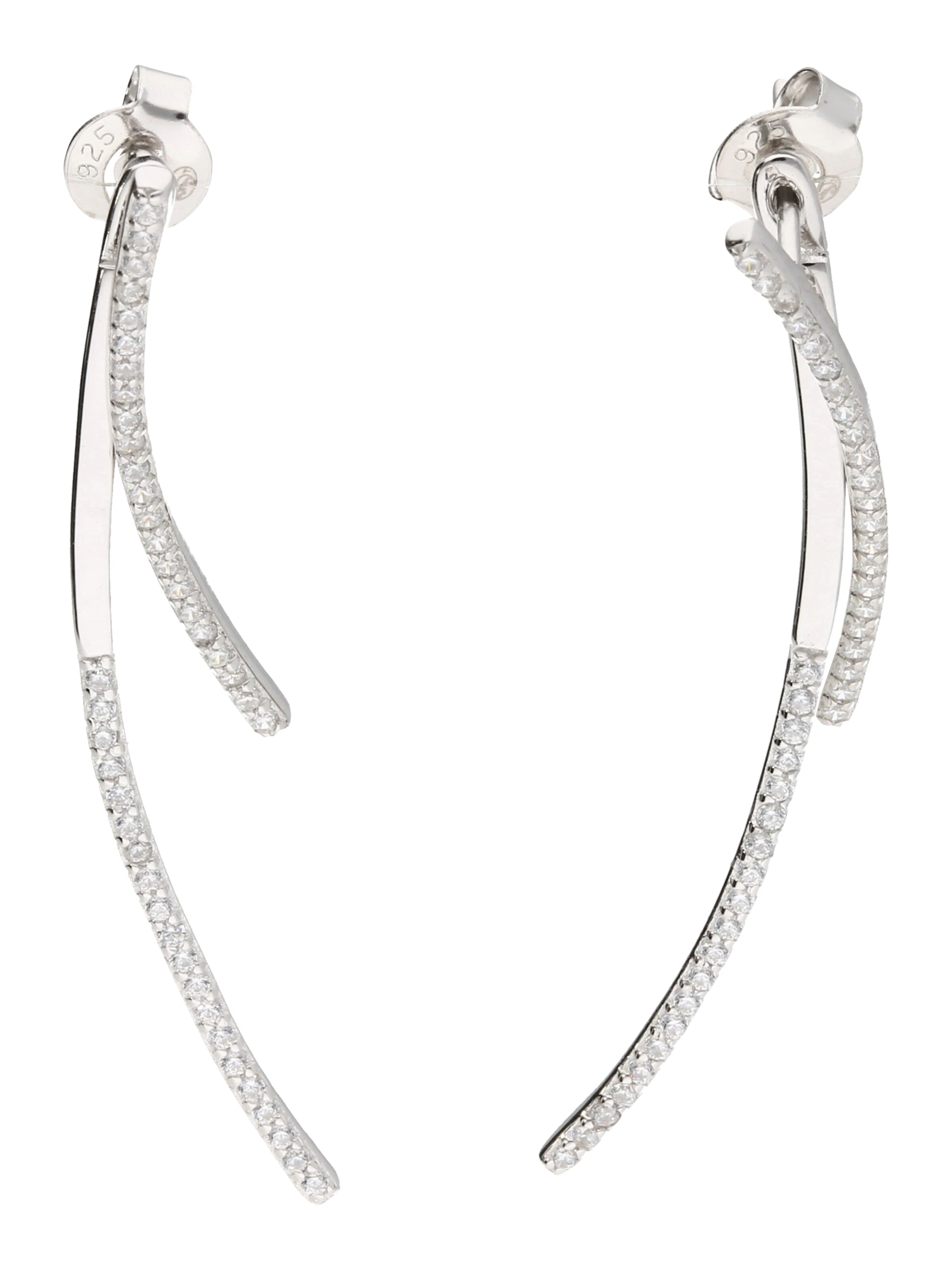 Smart Jewel - Brincos em prata: frente