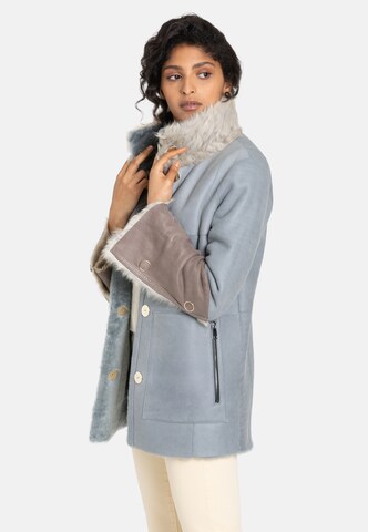 Werner Christ Winter Jacket 'Cynthia' in Blue