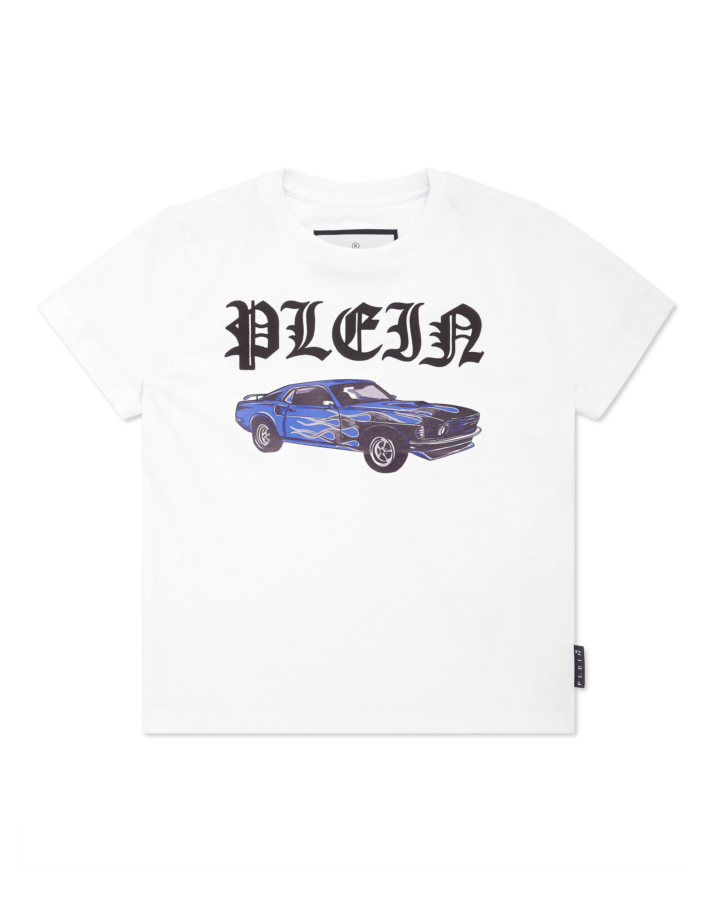 Philipp Plein - Camisola 'Racing' em branco: frente