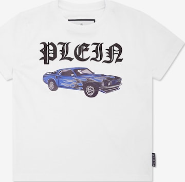 Philipp Plein - Camisola 'Racing' em branco: frente