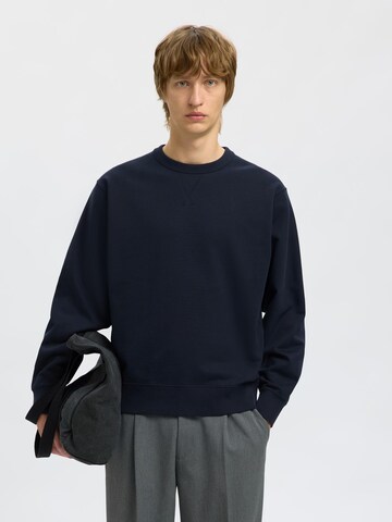 SELECTED Sweatshirt i blå: forside