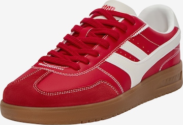 Pull&Bear Trampki niskie w kolorze czerwony: przód