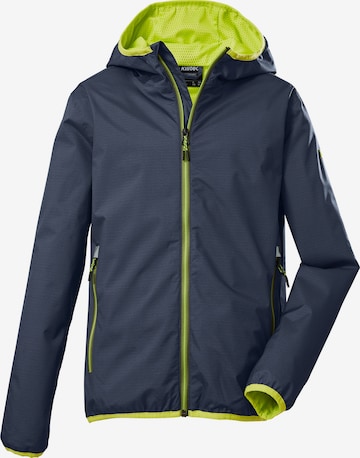 KILLTEC Outdoor jacket in Blue: front