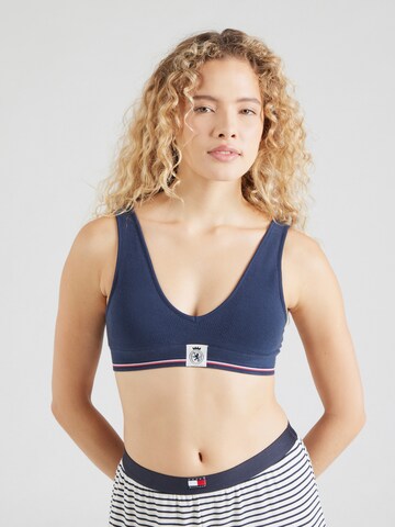Tommy Hilfiger Underwear Trojuholníky Podprsenka - Modrá: predná strana