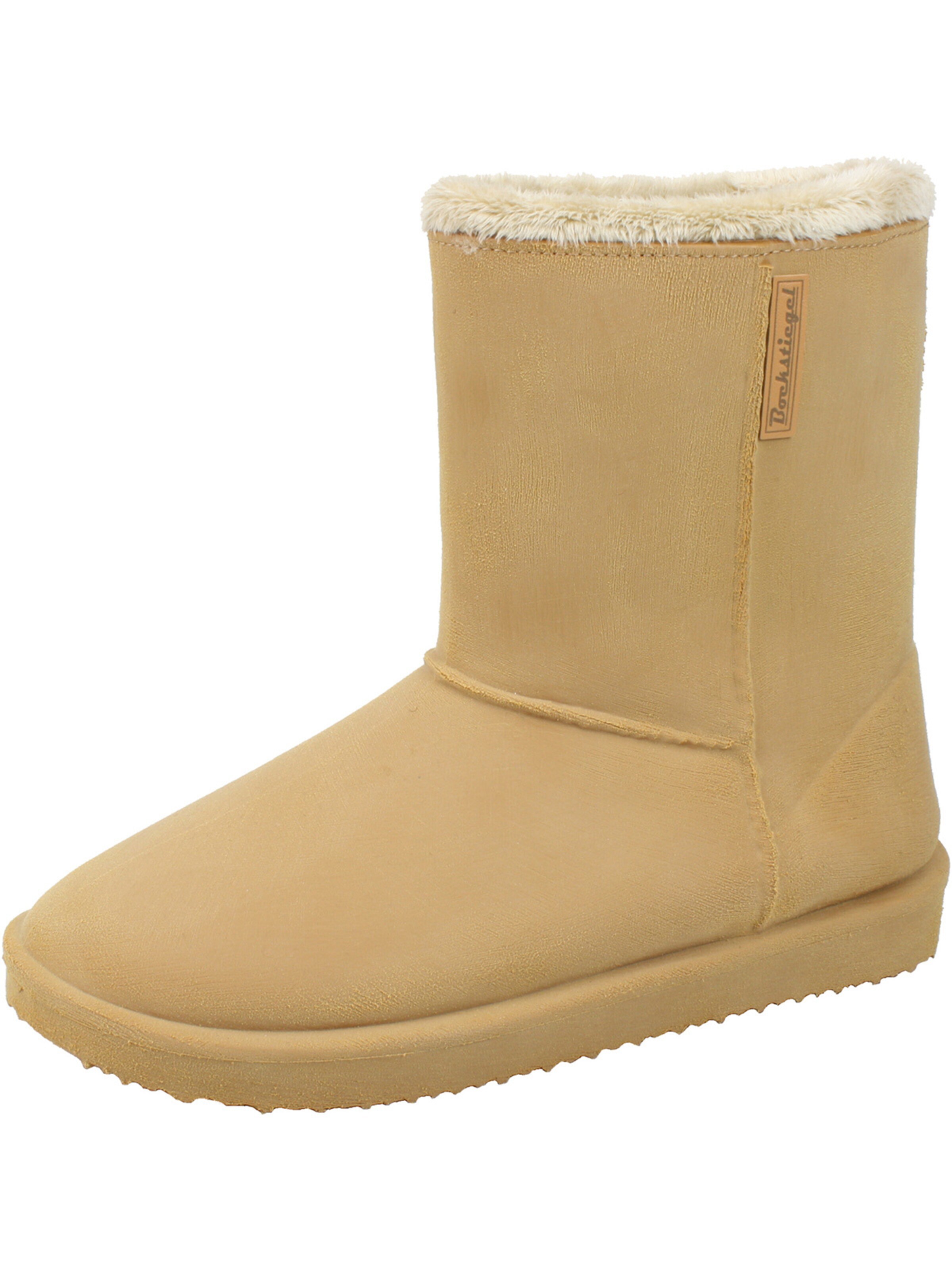 BOCKSTIEGEL Snowboots 'Winterstiefel Vanessa'‌‌‌‌‌‌‌‌ in Beige: Vorderseite