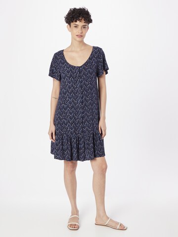 Ragwear Letní šaty 'Fialina' – modrá: přední strana