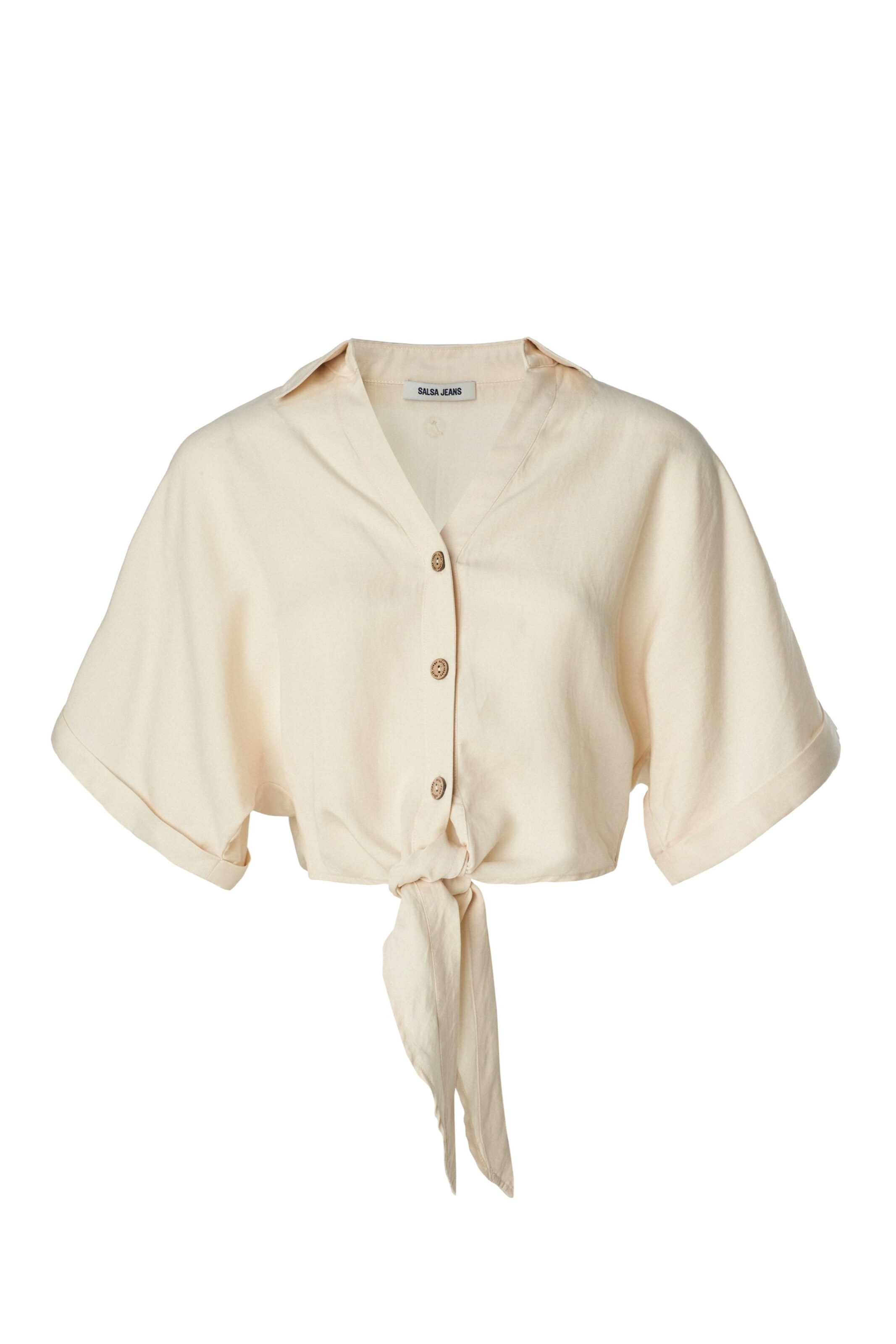 Salsa Jeans Blouse in Beige: voorkant