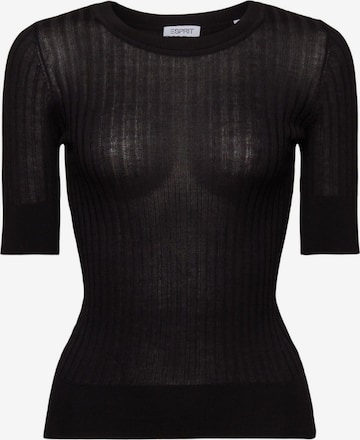 ESPRIT Sweater in Black: front