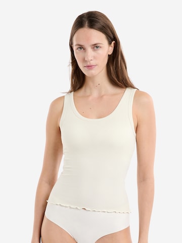 ETAM Pajama Shirt 'Bra' in Beige