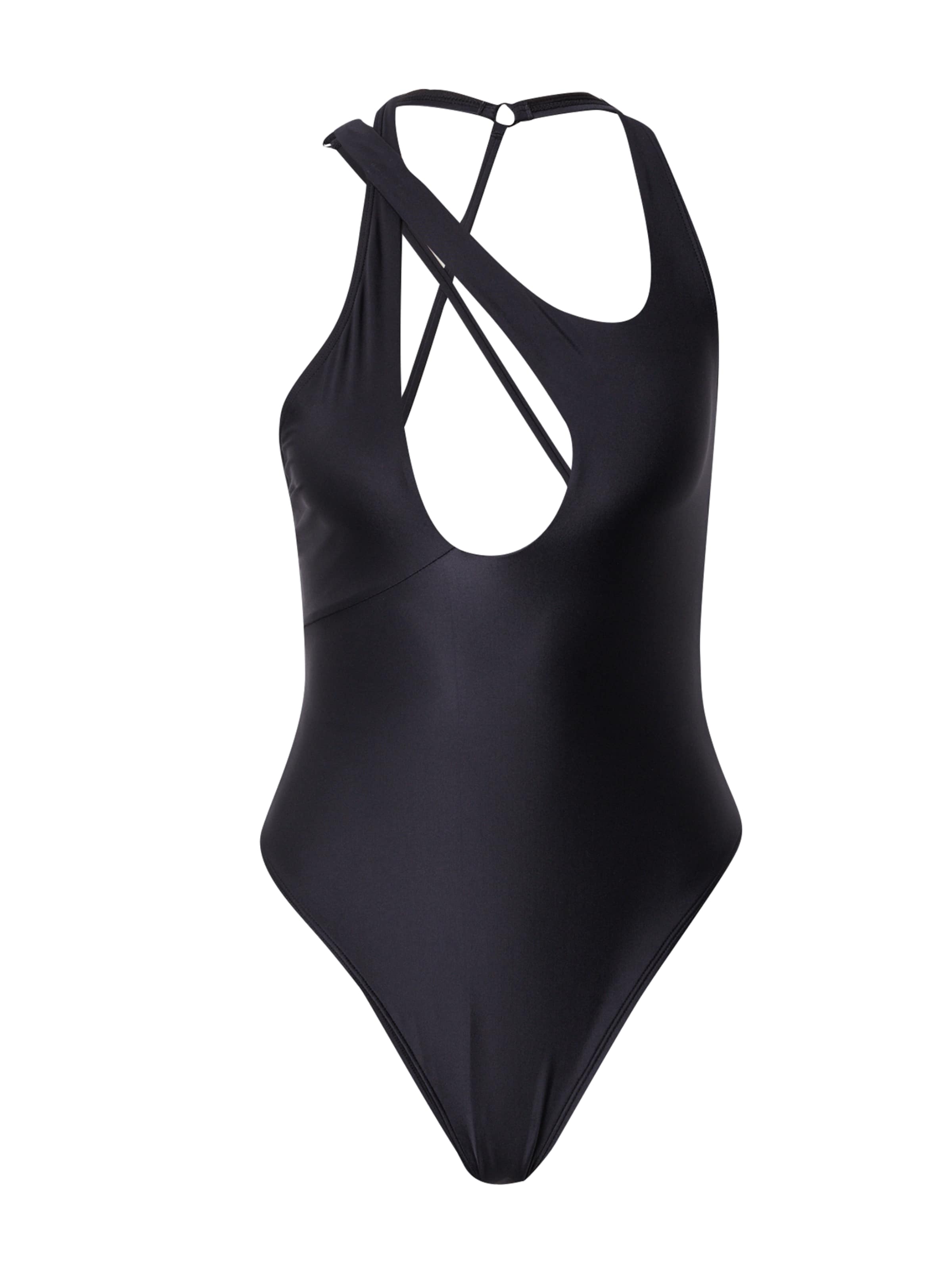 Costume intero 'Samoa' di Hunkemöller in nero: frontale