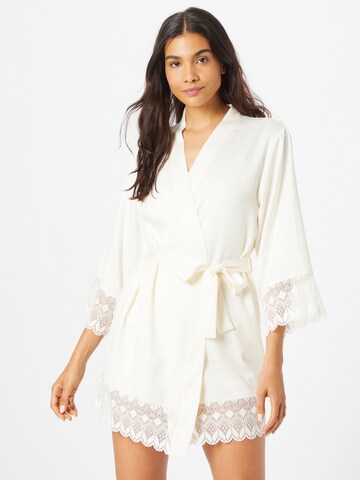 Robe de chambre 'SKY' ETAM en beige : devant