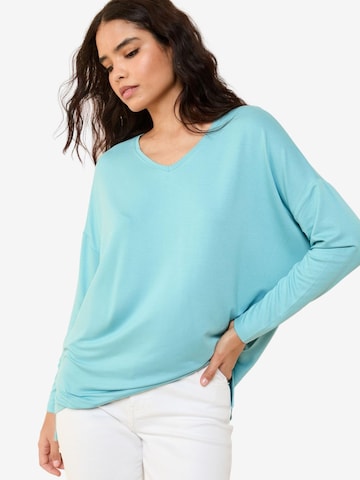 Tunica di Friends Like These in blu: frontale