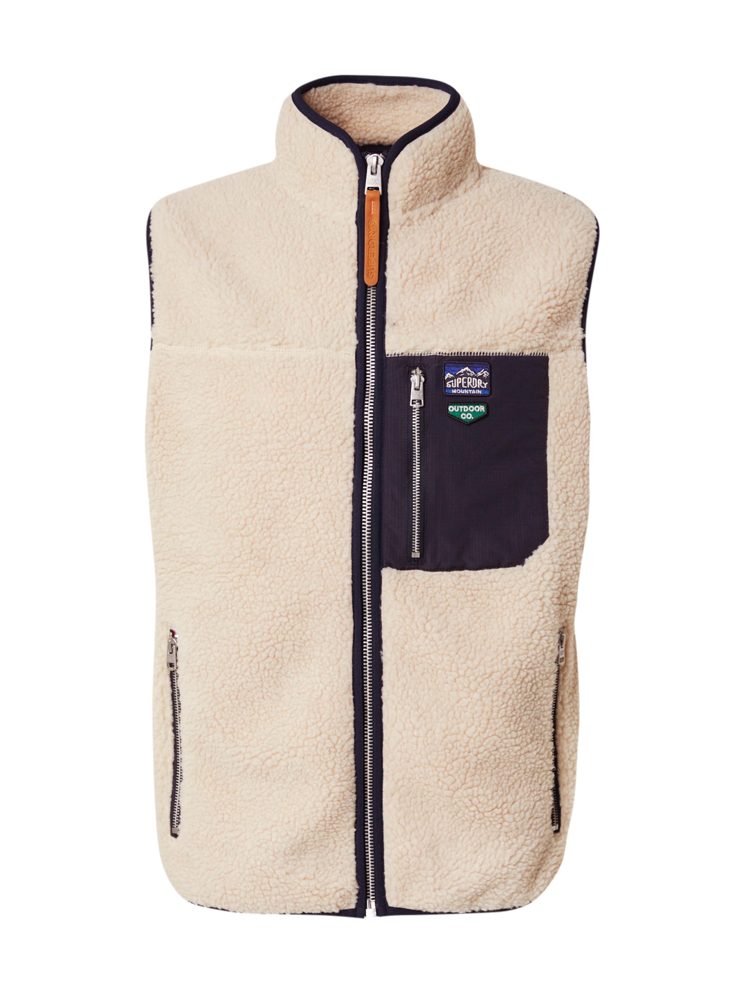 Superdry - Chaleco en beige: frente