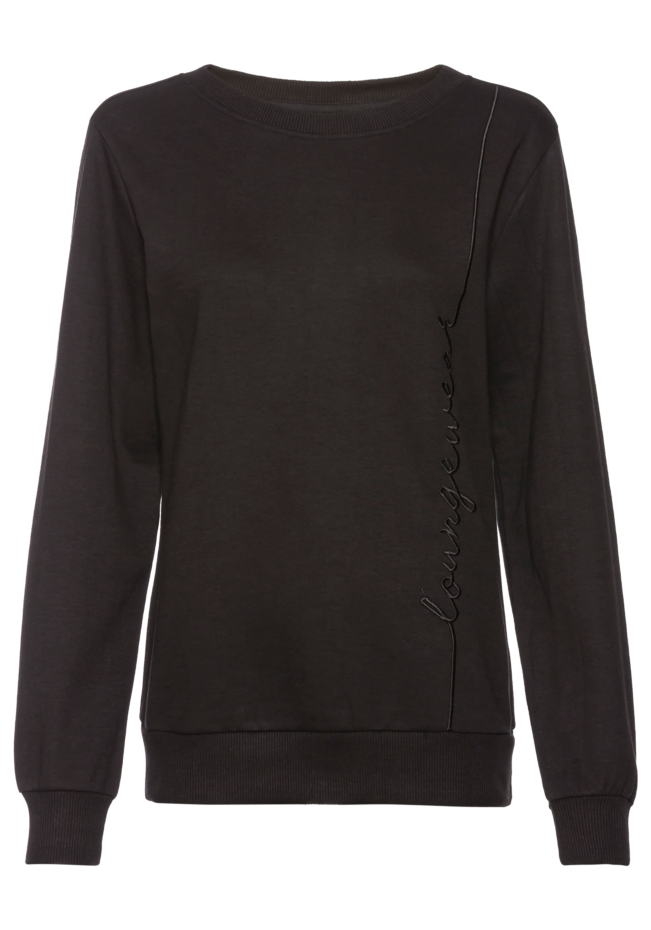 VIVANCE Sweatshirt in Schwarz: Vorderseite