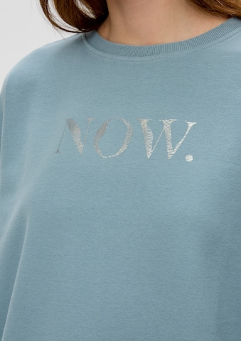 s.Oliver Sweatshirt in Blue