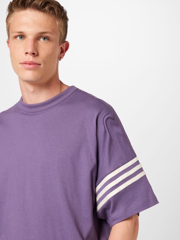 ADIDAS ORIGINALS Koszulka 'Adicolor Neuclassics' w kolorze fioletowy