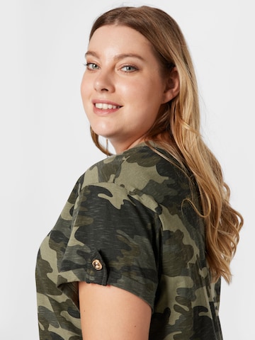 T-shirt River Island Plus en vert