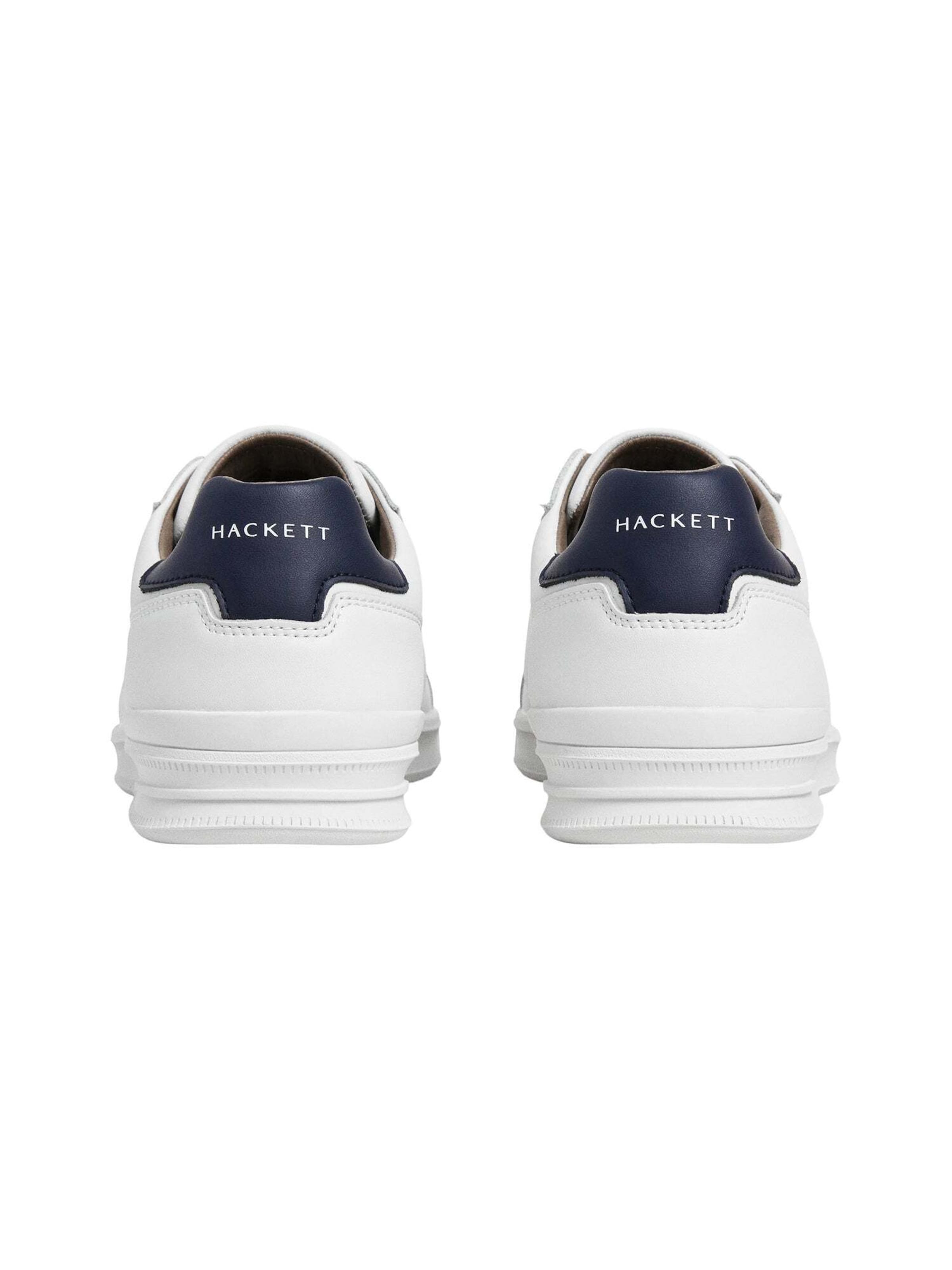 Baskets basses Hackett London en blanc
