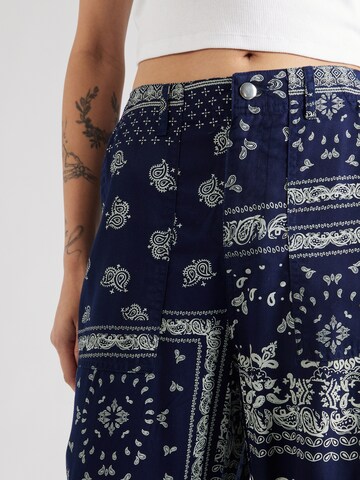 River IslandLoosefit Cargo hlače - plava boja