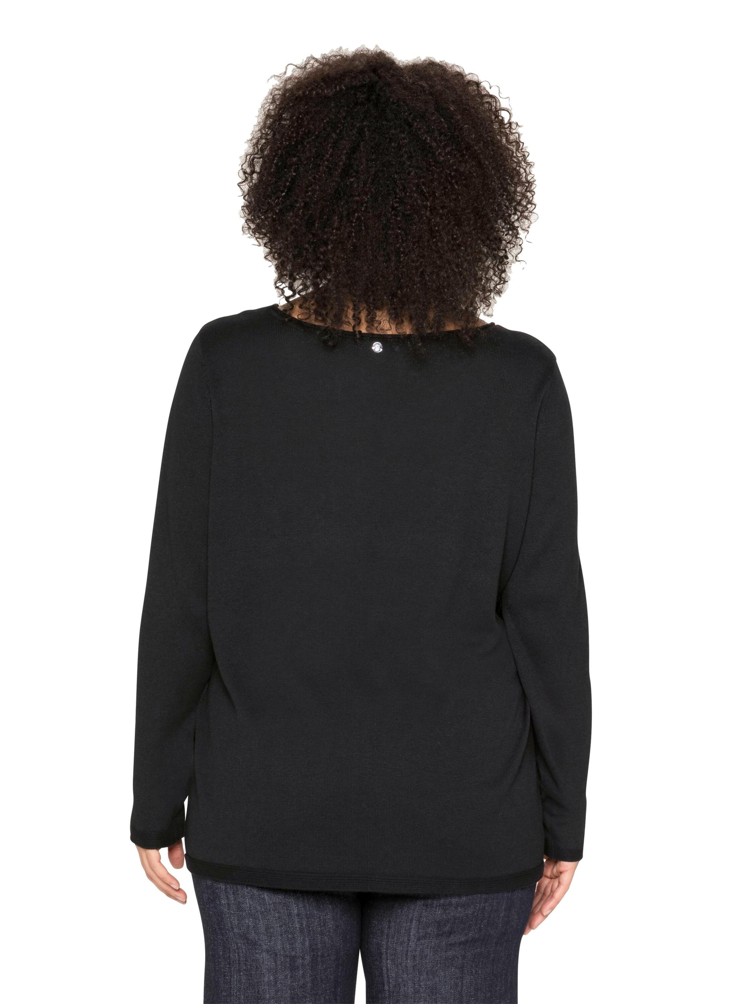 SHEEGO Tröja i svart